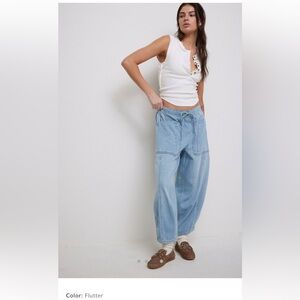 We The Free Silverton Pull-On Barrel Jean